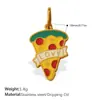 Colgante de Gota de Aceite de Colores Transfronterizo Gourmet Europeo y Americano Forma de Papas Fritas Pastel Café de Dibujos Animados Accesorios para Joyería DIY