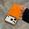 Adecuado para Funda de Teléfono Móvil Iphone17Promax, Funda Protectora Magnética de PC Transparente Simple con Patrón de Olas para Apple 16