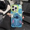 Funda de Teléfono con Puntada de Flor Azul Adecuada para iPhone 17, Linda para Apple 16, de Nicho para 15 Pro Max, Transfronteriza para 13, Única para 14
