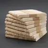 Palitos de Helado de Madera Maciza Palitos para Paletas Hechos a Mano DIY Palitos de Madera para Helado Depresores de Lengua Palitos de Helado Piezas de Madera Natural Hechas a Mano