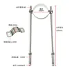 Soporte de Tubería Abrazadera de Tubería de Acero Inoxidable 304 Varilla Roscada de 20 cm Soporte de Tubería de Fijación Ajustable Accesorios para Tuberías Abrazadera de Tubería