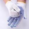 Guantes de línea al por mayor para hombre y mujer, guantes de algodón para protección laboral, trabajo en sitio, protección laboral, resistentes al desgaste y duraderos, guantes dispensadores engrosados