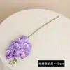 Buquê de flor de orquídea borboleta artificial com sete cabeças, impresso em 3D, com aparência de filme, para decoração de cenários, decoração de hotéis e como elemento decorativo para orquídeas dançantes