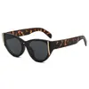 Gafas de Sol de Marco Grande Estilo Europeo y Americano 2025 para Mujer, Estilo de Celebridad de Internet de Alta Gama, Sombrilla y Gafas de Sol Anti-UV al por Mayor