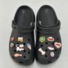 Novos Sapatos com Furo Transversal Acessórios de Verão DIY Decorativos Fofos Divertidos Acessórios de Fivela para Sapato Removível Peça Única