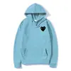 Sudadera de Corazón de Melocotón de Pareja de Moda Transfronteriza Marca de Moda Popular Chaqueta de Forro Polar Otoño e Invierno Sudadera con Capucha de Corazón para Hombre Oversize