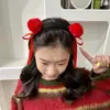 Diadema para el cabello de niños con bola de pelo pinza para el cabello accesorios divertidos y lindos para fotos tocado