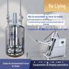 Equipamento de limpeza de tanque de agitação, sistema de limpeza de tubos de tanque de fermentação, equipamento de limpeza de reator de chaleira de esmalte