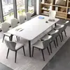 Mesa de conferência mesa longa escritório minimalista moderno combinação de mesas mesa longa mesa de treinamento retangular mesa grande bancada de trabalho
