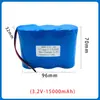 Batería de Litio Hierro Fosfato 32650 3.2V Batería para Farola Solar Nueva Paquete de Batería de Gran Capacidad Fuente de Alimentación
