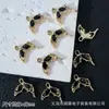 Pendente de Cauda de Peixe Fada Colorido Cravejado de Diamantes Mais Vendido Materiais de Acessórios de Joias para Pulseira com Contas DIY, Colar, Brincos