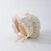 Gorro para Bebé y Niño Pequeño para Otoño y Primavera, Gorro de Princesa para Niñas con Encaje Floral y Protección para los Oídos, Estilo Dulce