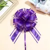 Transfronteiriço 30 # Estilo Macaron Elegante Flor de Bola Tridimensional Decoração de Presente de Natal Fita Tridimensional 4 polegadas