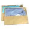 Bolsa de papel kraft con cremallera para ropa, personalizada de fábrica, de alta calidad, grande, transparente, HD, con ventana abierta, para embalaje de ropa interior