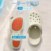 Zuecos simples antideslizantes para hombre, modelo nuevo 2025, sandalias cerradas antideslizantes tipo slip-on para mujer, adecuadas para usar al aire libre en verano