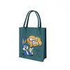 Bolsa de fieltro con estampado de dibujos animados 2026, Bolsa de fieltro linda como recuerdo de fiesta para bebés para tarjetas de tutoría y entrenamiento