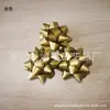 Decoração de Festa Festiva Flor de Fita Elegante Embalagem de Presente de Natal Flor Estrela Cor Pura Flor Estrela Estereoscópica Autoadesiva Cor Escura