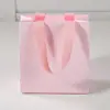 Bolsas de regalo para joyería de papel especial con cinta sin costuras, bolsas para joyería artesanales, bolsas de papel a juego con cajas de regalo, se puede imprimir con LOGOTIPO