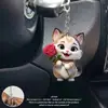 Llavero de Gato Temático de Aventurero Famoso de Internet Acrílico Ratón Plano de Famoso de Internet Accesorio de Decoración Personalizado Hámster
