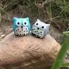 Adornos de Micro Paisaje Búho Bonsái Decorativos Suculentas Adornos Zakka Mini Animales Adornos Mascota Linda