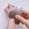 Masajeador Gua Sha de Dedo, Aleación de Zinc Metálico, Acabado Mate, Especializado para Cara y Uso Facial, Universal para Todo el Cuerpo, Raspador en Forma de Corazón