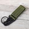 Colgante para Mochila con Hebilla de Halcón Llavero Cinta Camuflada Hebilla de Gancho de Aleación de Zinc Suministros de Equipo