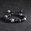 Pulseira Masculina, Aço Titânio, Não Desbota, High-End, Versátil, Joia Popular Hip-Hop, Acessórios Retrô Simples e Personalizados Femininos