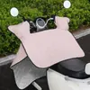 Capa para para-brisa de patinete elétrico, à prova de vento e sol de verão, fina e leve, adequada para bicicletas elétricas e motocicletas, design simples, uso em todas as estações