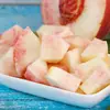Durazno Rojo de Shandong, entrega directa 3/ 2.5kg Durazno de Piel Roja, tamaño mediano-grande, dulce y jugoso, caja de regalo, durazno fresco, fruta fresca