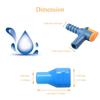 Kit de Boquilla de Silicona Conector de Bolsa de Agua de Venta Caliente Multicolor Multiconjunto Accesorios para Bolsa de Agua para Ciclismo Universal