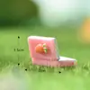 Novo casal Série Coelho micro paisagismo jardinagem DIY acessórios bola de cristal fofo fofo coelho branco resina ornamentos