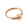 Anillo Redondo de Concha Blanca Natural Nácar para Mujer, Estilo Coreano y Japonés, Diseño de Letra, Oro Rosa de 18K, Estilo Minimalista, Anillo para Dedo Índice