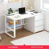 Escritorio de computadora, escritorio, diseño simple y moderno, adecuado para uso doméstico, escritorio de estudio para estudiantes, apartamento de alquiler, dormitorio, estación de trabajo, escritorio de escritura, escritorio de oficina