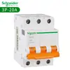 Interruptor automático Schneider serie E9 interruptor automático miniatura pequeño doméstico abierto al aire con protección contra fugas protección contra sobretensión y subtensión
