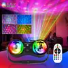 Luz Mini Laser de LED, Luz Colorida Piscante para Palco, Luz Ambiente Laser Disco KTV, Luz de Projeção de Céu Estrelado de Natal