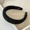 Pequeño scrunchie tejido floral estilo coreano con un tacto de alta gama, liga para el cabello estampada, banda elástica para el cabello para coleta de temperamento vintage con flor