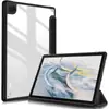 Funda Protectora Adecuada para Tableta Samsung Galaxy Taba8 Funda Transparente Acrílica 10.5 pulgadas 70% de descuento Funda de Cuero con Soporte