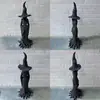 Ornaments de mesa de Halloween transfronteiriços com tema de bruxa, de alta qualidade, artesanato único em resina, itens decorativos criativos, atacado
