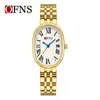 El Reloj de Mujer Más Vendido de Comercio Exterior de Oufani es un Reloj de Cuarzo Retro de Lujo Ligero con Números Romanos, un Reloj Impermeable de Nicho