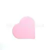 Marcador de Libro Popular de Cuero con Forma de Corazón Transfronterizo Mini Portátil Regalo Marcador con Forma de Corazón Clip para Páginas de Libro Cubierta Protectora para Esquinas de Libros