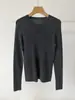 [BIELLA Alemán] Suéter de punto grueso, encriptado, sin costuras de 48 puntos, 100% lana, cuello redondo para mujer, nueva colección otoño/invierno