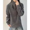 Nueva colección de otoño 2025 para hombre: sudadera de cuello redondo con diseño de cielo estrellado, prenda exterior estilo americano de forro polar pesado con estampado de cebra