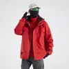 Chaqueta exterior para hombre y mujer, conjunto de dos piezas desmontable tres en uno, funcional resistente al agua para otoño e invierno, para viajes, senderismo y ropa de trabajo