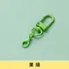 Cadena para puerta con pintura de color, llavero colgante de 14 mm con cierre de langosta, cierre giratorio de metal para perro, accesorios de joyería para hacer uno mismo.