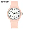 SANDA Reloj Más Vendido para Hombres y Mujeres Moda Estilo Pequeño Fresco Reloj Infantil Estudiante Examen Impermeable Deportivo Reloj de Cuarzo