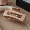 Pinza para el pelo de silicona suave de alta gama Pinza de tiburón Pinza para el pelo Suave Protección anticaída Clip trasero para la cabeza Pinza de agarre duradera para el pelo
