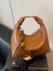 Bolso de Mano de Lujo de Moda para Mujer 2025 Nuevo Versátil Bolso Dumpling Otoño Invierno Bolso de Hombro Cruzado Melade