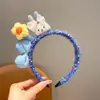 Diadema de Tejido de Lana para Niños Muñeco de Tela Perro de Nariz Larga Diadema para Niña No Aprieta la Cabeza y No Presiona el Cabello Accesorio para la Cabeza de Niña
