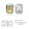 Dongzhou Crystal K9 de alta calidad con base puntiaguda, diamantes de cristal de anís estrellado largo plateados, joyas de diamantes, equipaje, accesorios decorativos de bricolaje al por mayor