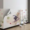 Papel de parede cartoon autoadesivo à prova d'água à prova de umidade parede quarto de criança parede do quarto adesivos decorativos para quarto de aluguel feio